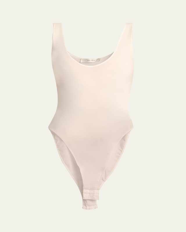 Mandie Scoop-Neck Sleeveless Bodysuit